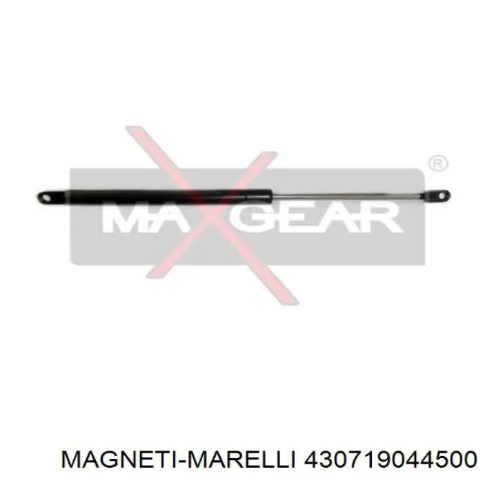 Amortecedor de tampa de porta-malas (de 3ª/5ª porta traseira) 430719044500 Magneti Marelli