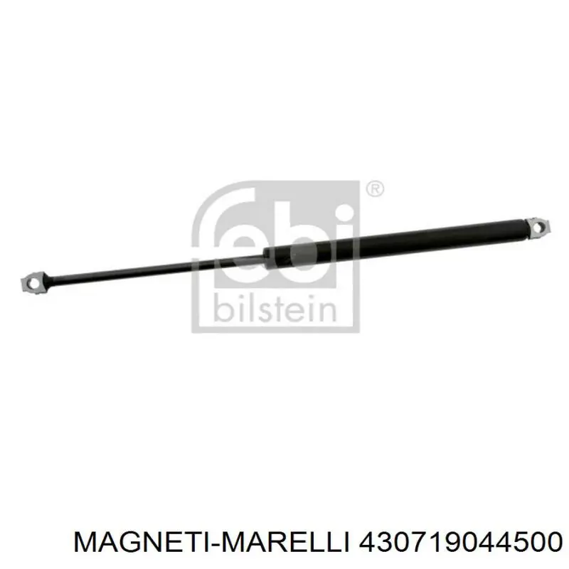 Amortecedor de tampa de porta-malas (de 3ª/5ª porta traseira) Magneti Marelli 430719044500