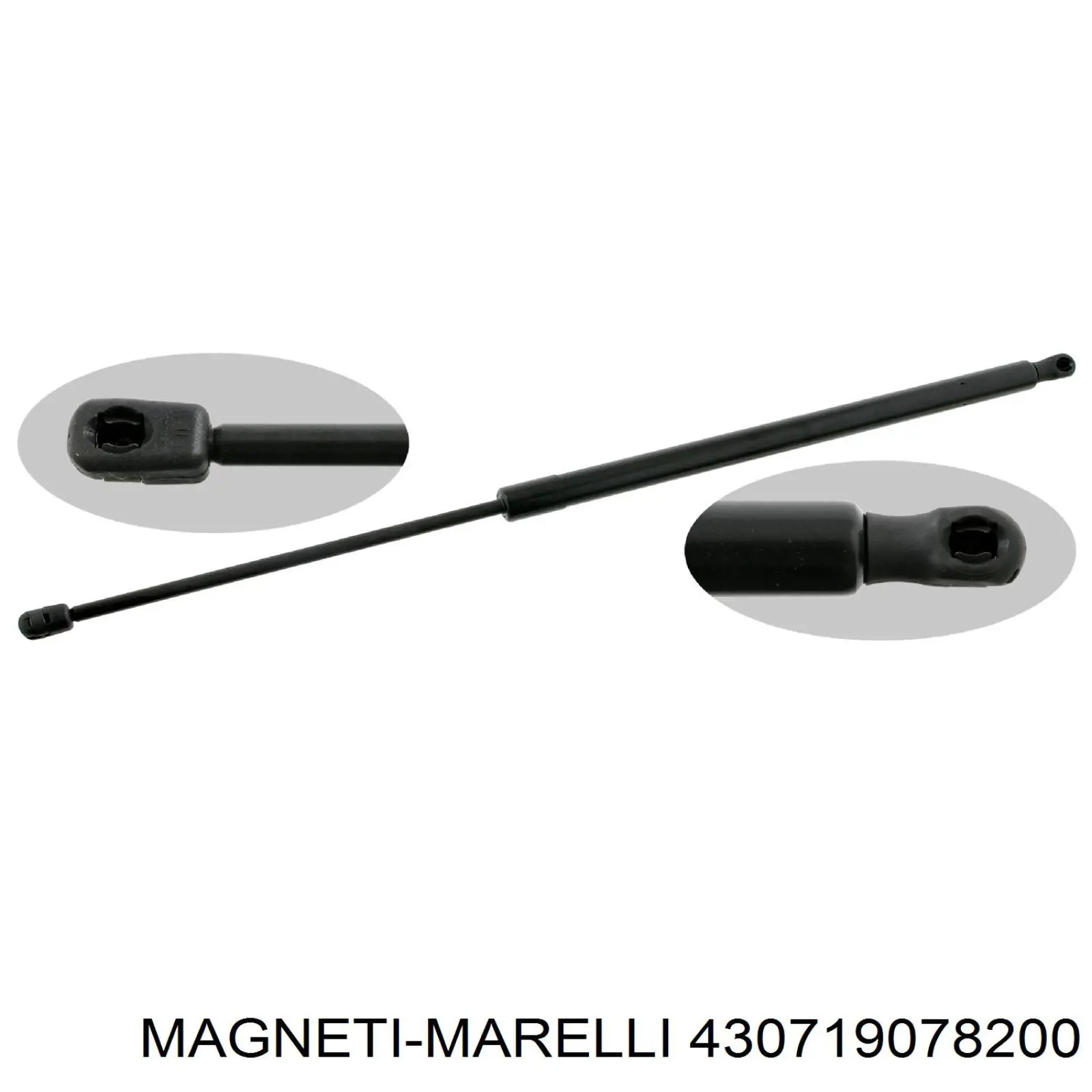 Amortecedor de tampa de porta-malas (de 3ª/5ª porta traseira) Magneti Marelli 430719078200 preço, a partir de 19,21 USD