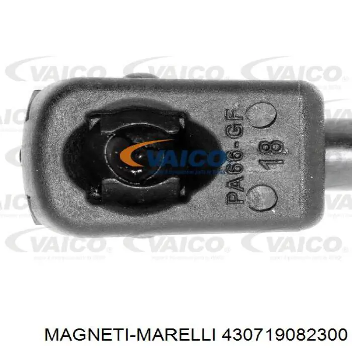 Amortecedor de tampa de porta-malas (de 3ª/5ª porta traseira) Magneti Marelli 430719082300