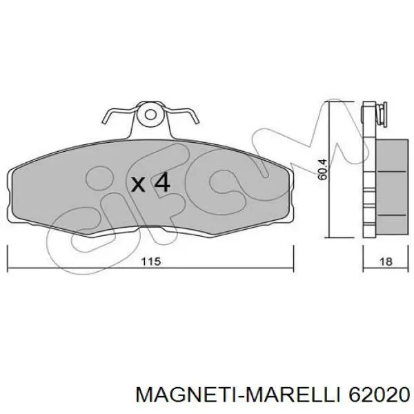 Compre 62020 Magneti Marelli 