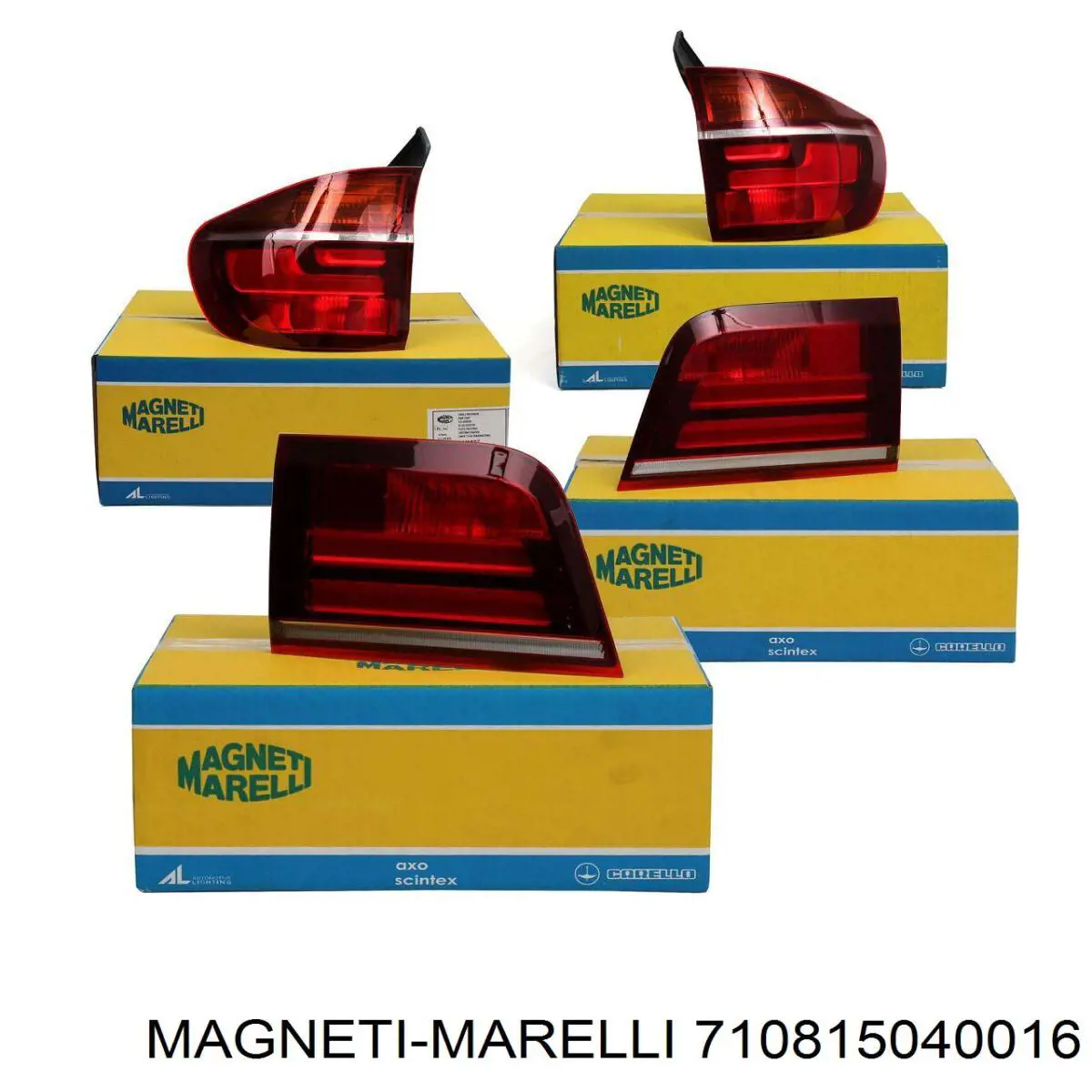 Compre 710815040016 Magneti Marelli Lanterna traseira direita externa