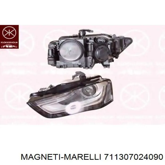 Luz esquerda Magneti Marelli 711307024090 preço, a partir de 574,77 USD
