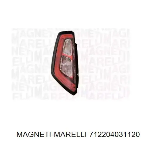 Compre 6611946LUER Depo/Loro/Abakus Lanterna traseira esquerda