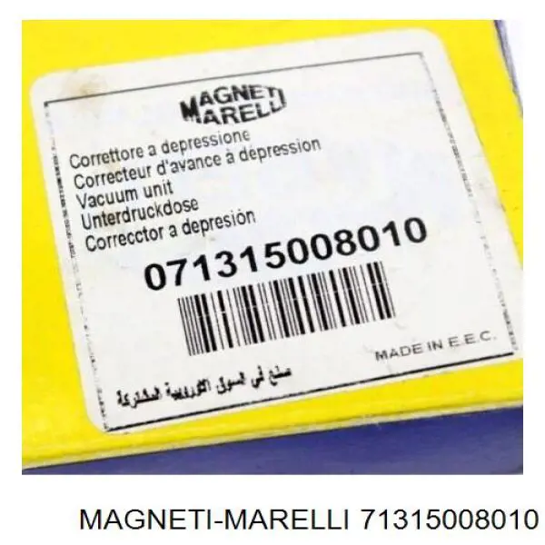 Compre 71315008010 Magneti Marelli Vácuo de distribuidor de ignição