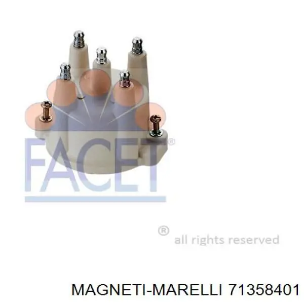Tampa de distribuidor de ignição (distribuidor) 71358401 Magneti Marelli