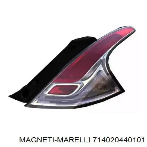 Compre 714020440101 Magneti Marelli Lanterna traseira direita