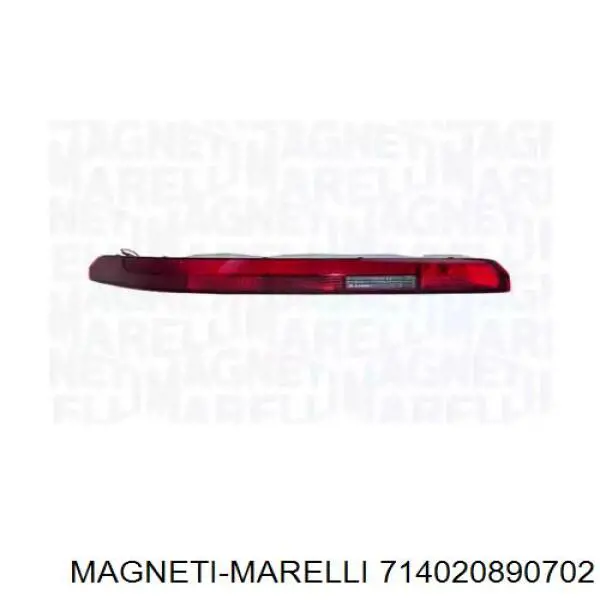 714020890702 Magneti Marelli Lanterna do pára-choque traseiro esquerdo