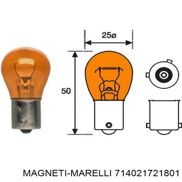 Compre 714021721801 Magneti Marelli Lanterna traseira direita