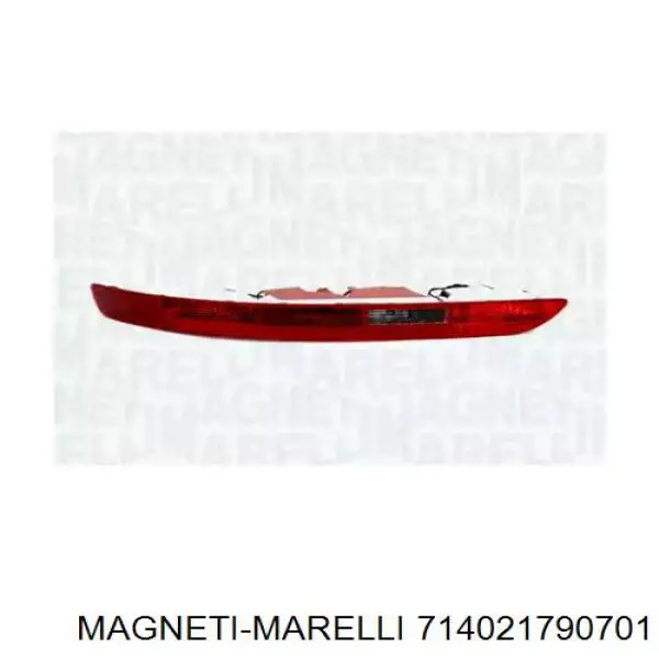 Lanterna do pára-choque traseiro esquerdo Magneti Marelli 714021790701 preço, a partir de 116,82 USD