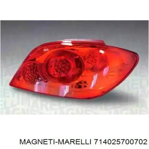Lanterna traseira esquerda Magneti Marelli 714025700702 preço, a partir de 74,91 USD