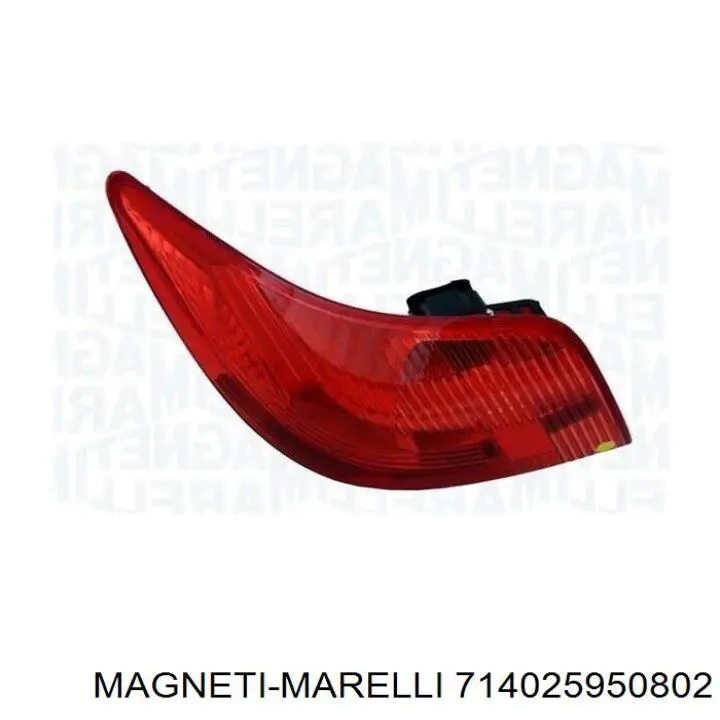 Compre 714025950802 Magneti Marelli Lanterna traseira direita