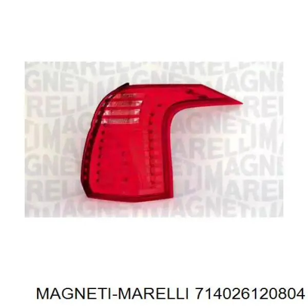 Lanterna traseira direita Magneti Marelli 714026120804 preço, a partir de 272,41 USD