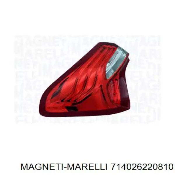 9803167780 Peugeot/Citroen Lanterna traseira direita externa