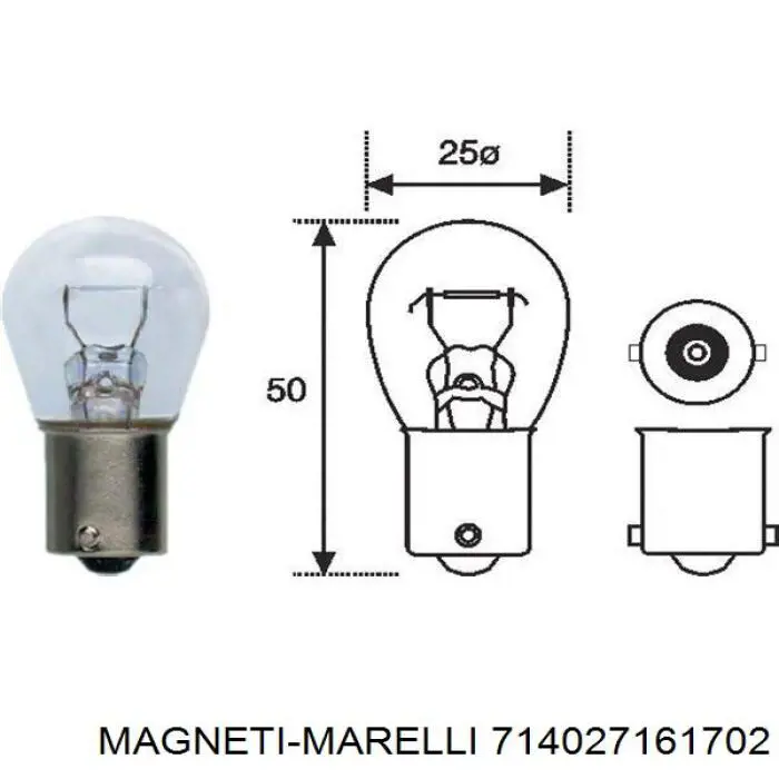Compre 714027161702 Magneti Marelli Lanterna traseira esquerda