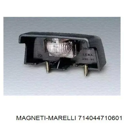 Lanterna da luz de fundo de matrícula traseira Magneti Marelli 714044710601 preço, a partir de 10,16 USD