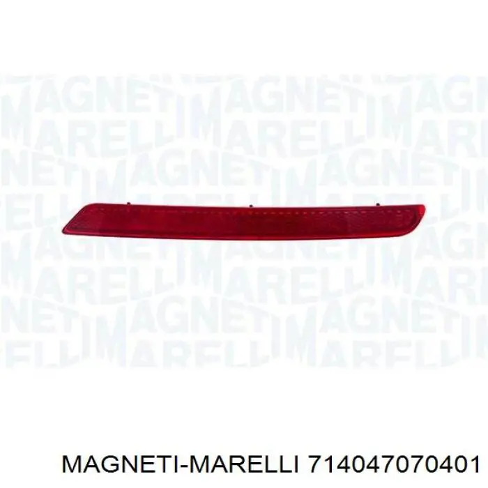 Retrorrefletor (refletor) do pára-choque traseiro direito Magneti Marelli 714047070401 preço, a partir de 39,44 USD