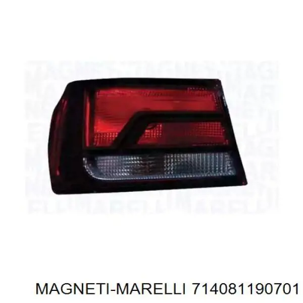8V5945095 VAG Lanterna traseira esquerda externa