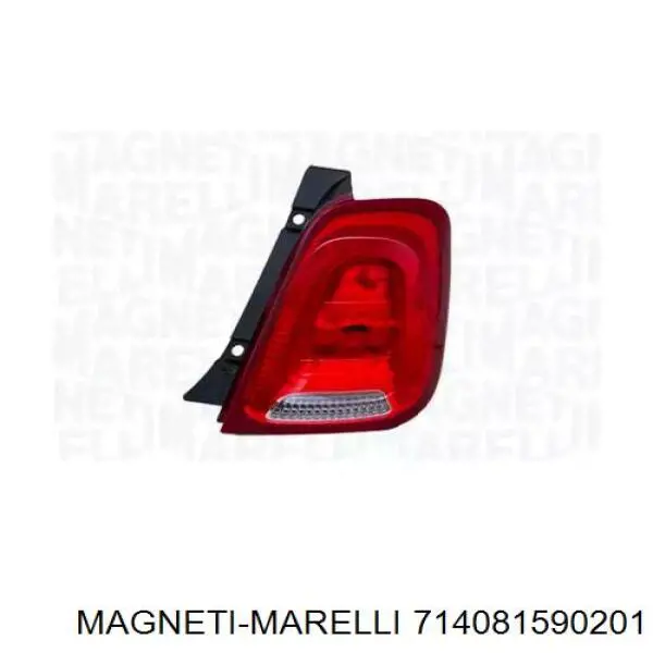 714081590201 Magneti Marelli Lanterna traseira direita
