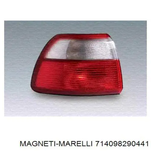 Lanterna traseira esquerda externa 62226 Magneti Marelli