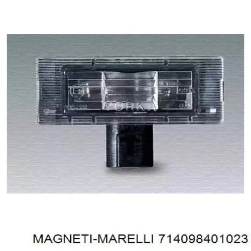 Lanterna da luz de fundo de matrícula traseira Magneti Marelli 714098401023 preço, a partir de 20,89 USD