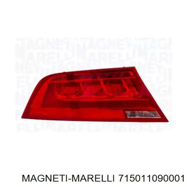 Lanterna traseira esquerda externa Magneti Marelli 715011090001 preço, a partir de 388,02 USD