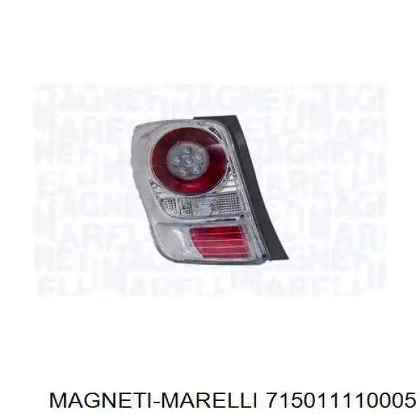 Lanterna traseira esquerda Magneti Marelli 715011110005 preço, a partir de 246,93 USD