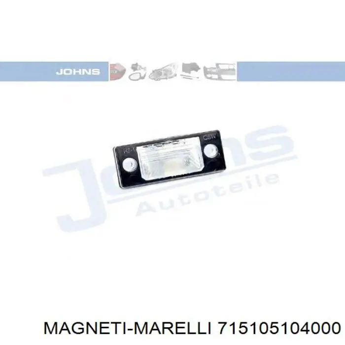 Compre 1404959X Polcar Lanterna da luz de fundo de matrícula traseira