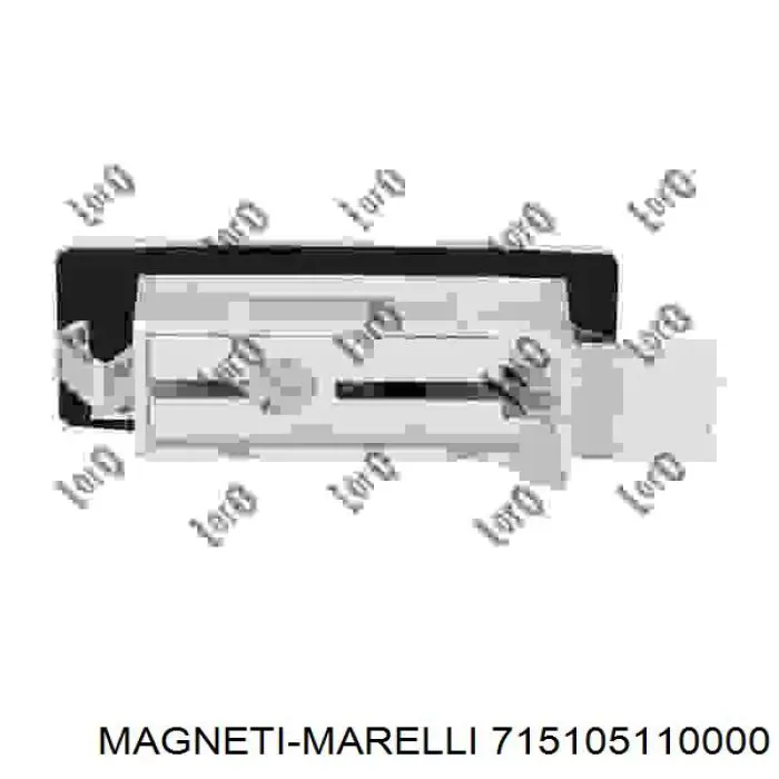 Compre 4560194 Diederichs Lanterna da luz de fundo de matrícula traseira