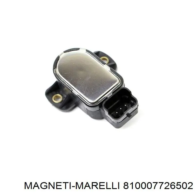 810007726502 Magneti Marelli Sensor de posição da válvula de borboleta (potenciômetro)