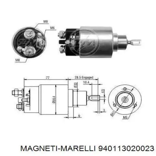 Compre 940113020023 Magneti Marelli Roda-livre do motor de arranco