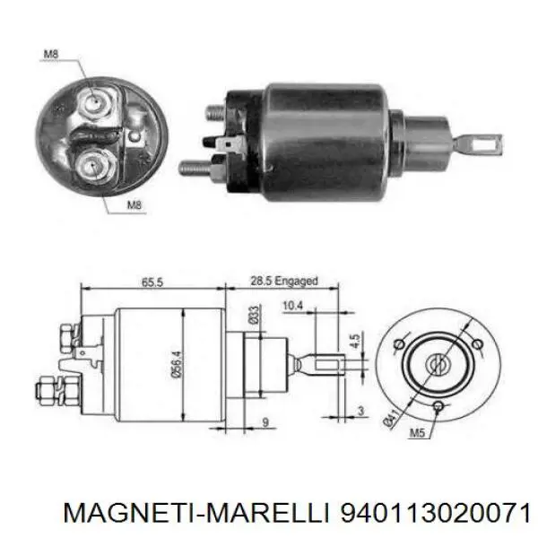 Roda-livre do motor de arranco Magneti Marelli 940113020071 preço, a partir de 24,00 USD
