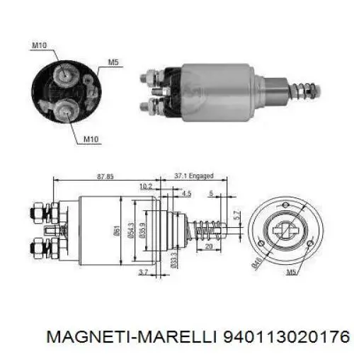 Compre 940113020176 Magneti Marelli Roda-livre do motor de arranco