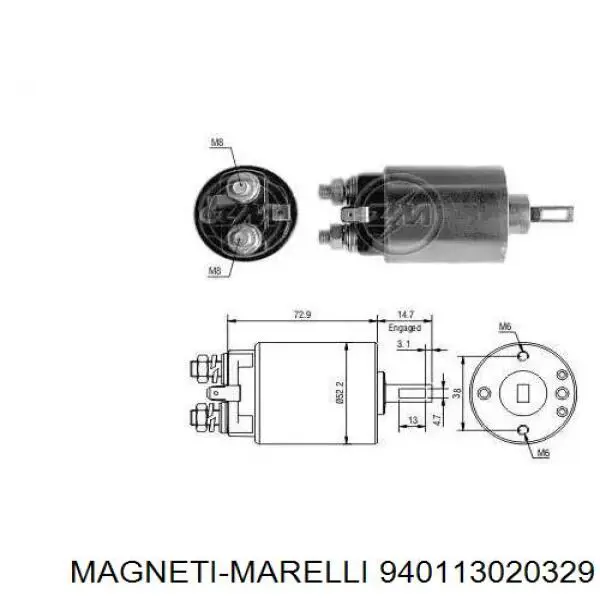 Compre 940113020329 Magneti Marelli Roda-livre do motor de arranco
