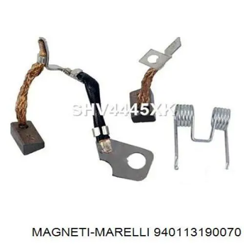 940113190070 Magneti Marelli Escova do motor de arranco