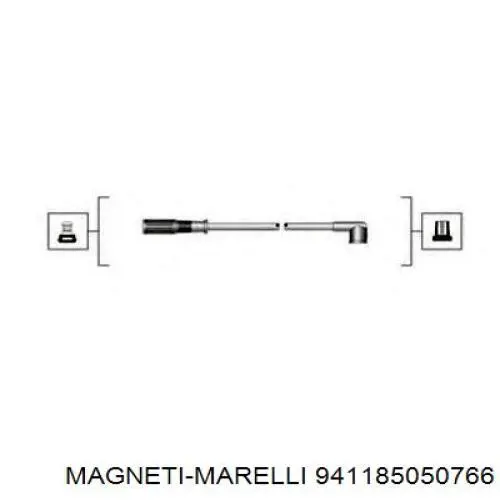 Fios de alta voltagem, kit Magneti Marelli 941185050766 preço, a partir de 36,31 USD
