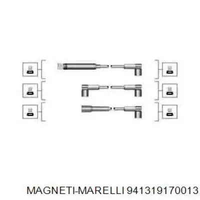 Fios de alta voltagem, kit Magneti Marelli 941319170013 preço, a partir de 28,45 USD