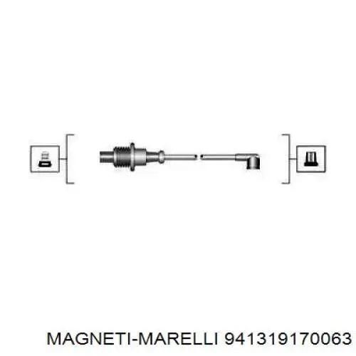 941319170063 Magneti Marelli Fios de alta voltagem, kit