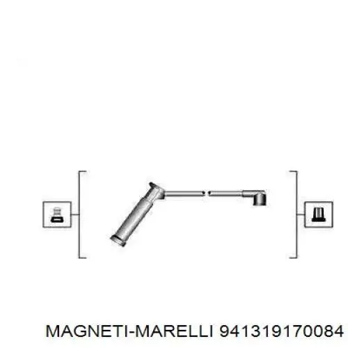 941319170084 Magneti Marelli Fios de alta voltagem, kit