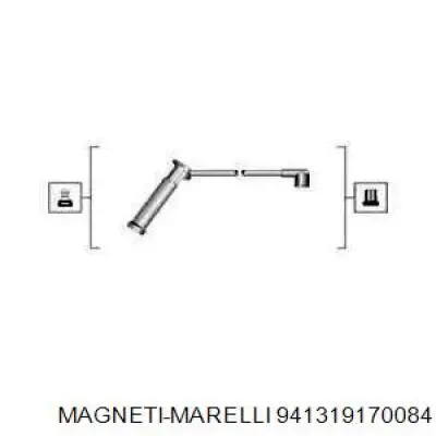 Fios de alta voltagem, kit Magneti Marelli 941319170084 preço, a partir de 28,78 USD