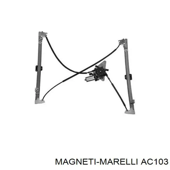 Mecanismo de acionamento de vidro da porta dianteira esquerda AC103 Magneti Marelli