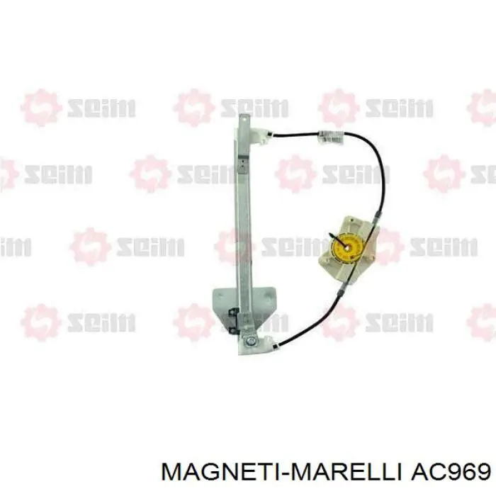 Compre AC969 Magneti Marelli Mecanismo de acionamento de vidro da porta traseira esquerda