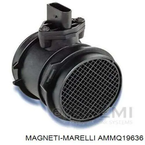 Compre AMMQ19636 Magneti Marelli Sensor de fluxo (consumo) de ar, medidor de consumo M.A.F. - (Mass Airflow)