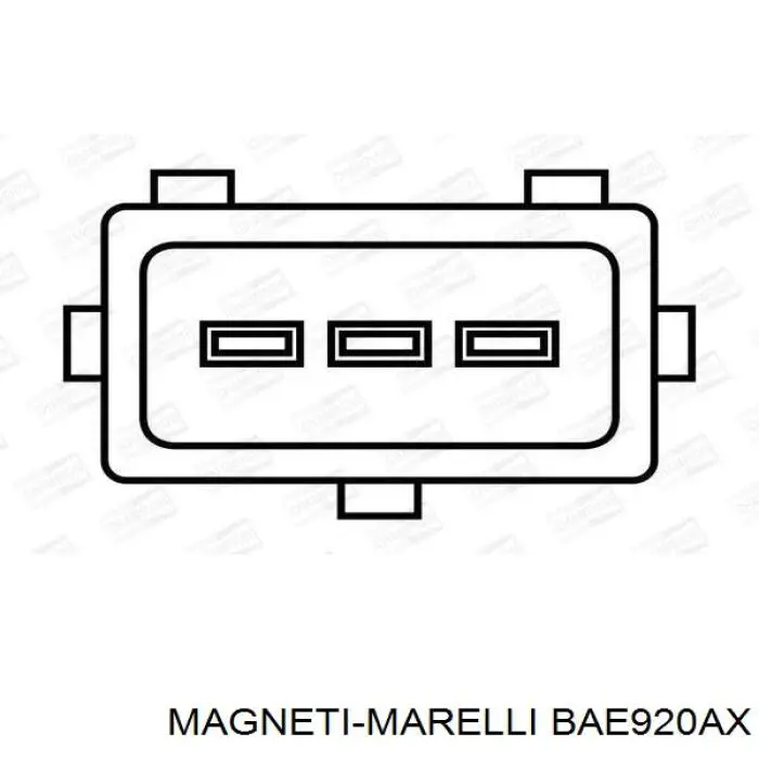 BAE920AX Magneti Marelli Bobina de ignição