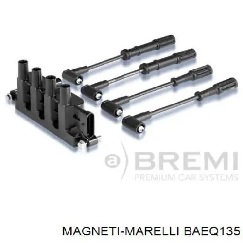 Bobina de ignição BAEQ135 Magneti Marelli