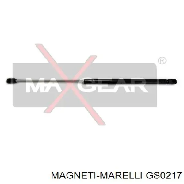 GS0217 Magneti Marelli Amortecedor de tampa de porta-malas (de 3ª/5ª porta traseira)