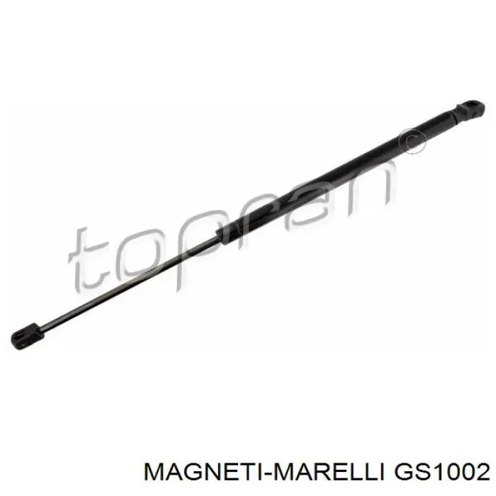 Amortecedor de tampa de porta-malas (de 3ª/5ª porta traseira) GS1002 Magneti Marelli