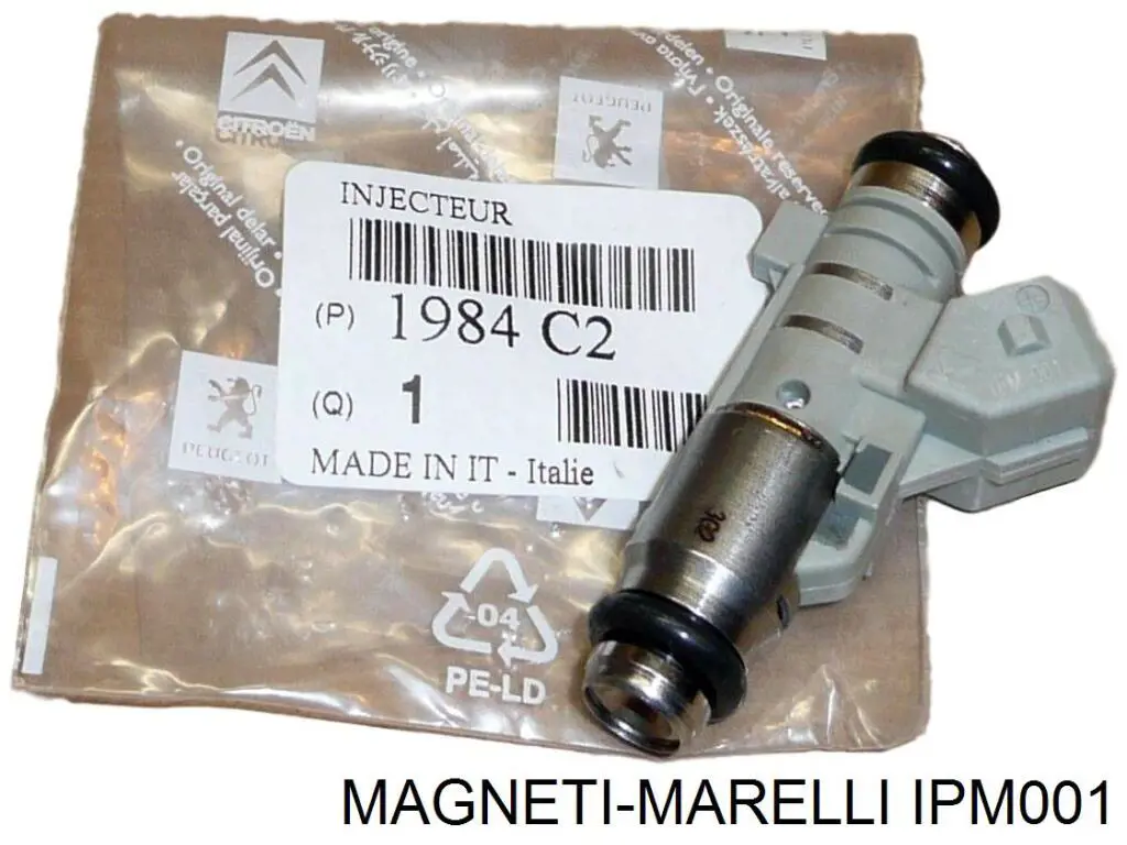 Injetor de injeção de combustível IPM001 Magneti Marelli