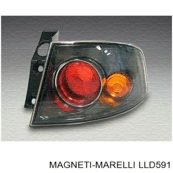 Lanterna traseira direita interna 6L6945094L VAG