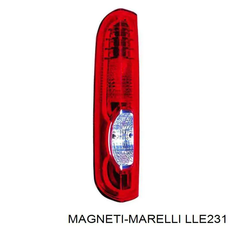 LLE231 Magneti Marelli Lanterna traseira direita